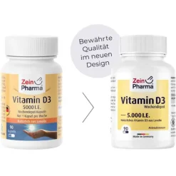 Vitamin D3 5.000 I.E. Wochendepot Kapseln, 90 St