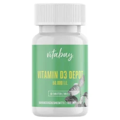 Clearance Vitabay Vitamin D3 Depot 50.000 I.E. Cholecalciferol Tabletten , 60 St