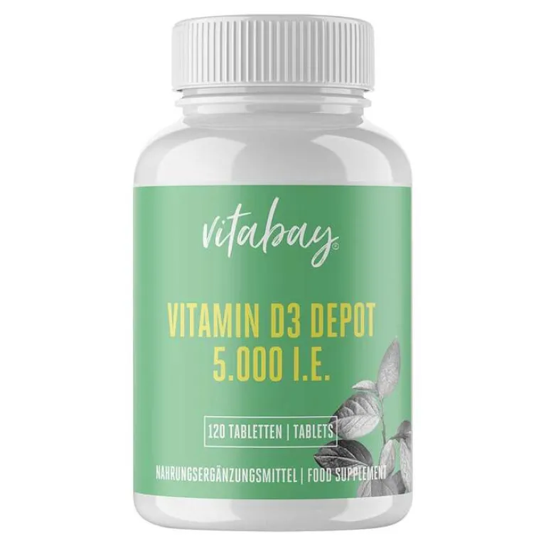 Sale Vitabay Vitamin D3 Depot 5000 I.E. Cholecalciferol Tabletten , 120 St