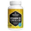 Online Vitamin D3 K2 2000 I.E. / 100 µg hochdosiert Tabletten , 240 St Vitamin K|Vitamin D (Colecalciferol)