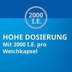 Sale Vitamin D3 2000 I.E. Kapseln, 60 St Vitamin D (Colecalciferol)