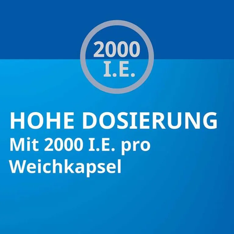 Sale Vitamin D3 2000 I.E. Kapseln, 60 St Vitamin D (Colecalciferol)