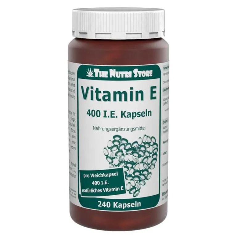 Best Vitamin E 400 I.E. Kapseln, 240 St Vitamin E (Tocopherol)