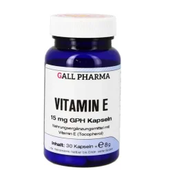 Hot Hecht Pharma Vitamin E 15 mg GPH Kapseln, 30 St