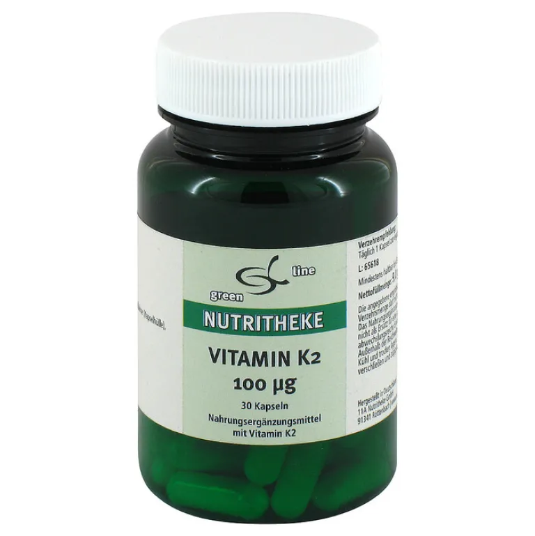 Online Green line Nutritheke Vitamin K2 100 µg Kapseln, 30 St