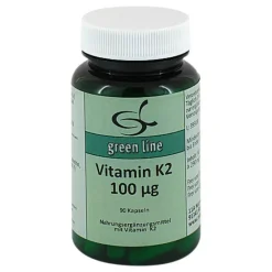 Clearance Green line Nutritheke Vitamin K2 100 µg Kapseln, 90 St