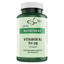 Hot Green line Nutritheke Vitamin K1 60 µg Kapseln, 30 St