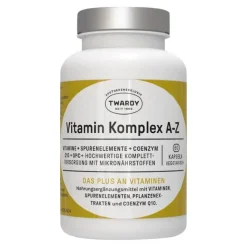 Discount Twardy Vitamin Komplex A-Z mit Coenzym Q10 + OPC Kapseln, 60 St