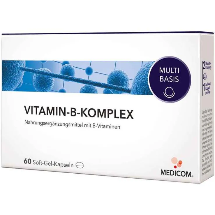 Vitamin-B-Komplex Weichkapseln, 60 St