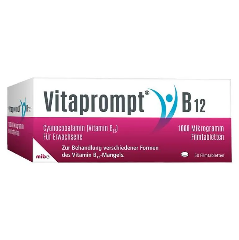 Hot Vitaprompt ® B12 1000 Mikrogramm Filmtabletten, 50 St
