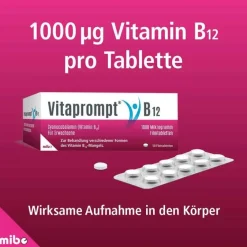 Hot Vitaprompt ® B12 1000 Mikrogramm Filmtabletten, 50 St