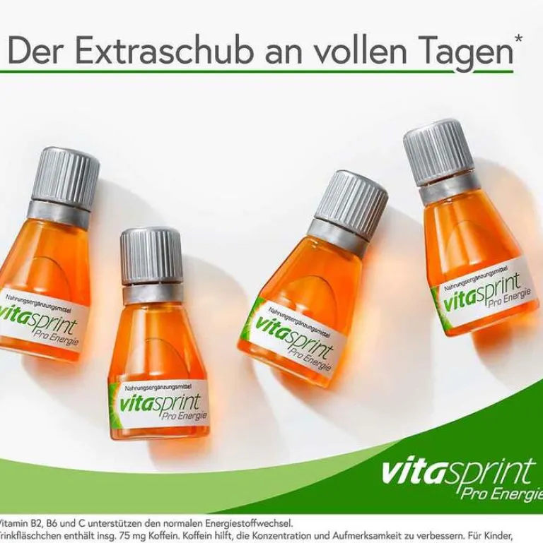 Hot Vitasprint Pro Energie Trinkfläschchen, 24 St