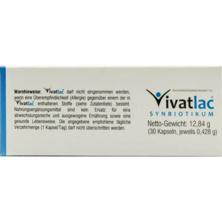 Vivatlac Synbiotikum magensaftresistente Kapseln, 30 St