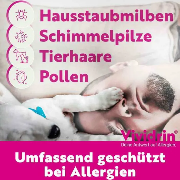 Vividrin® Azelastin Augentropfen Akuthilfe bei Heuschnupfen und Allergien, 6 ml