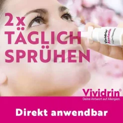 Vividrin® Azelastin Nasenspray Akuthilfe bei Heuschnupfen und Allergien, 10 ml