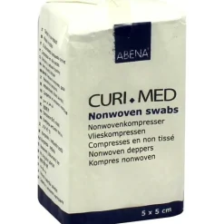 Vlieskompressen 5x5 cm unsteril 4lagig, 100 St