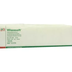 Hot Vliwasoft Vlieskompressen 5x5cm 6-lagig unsteril, 100 St