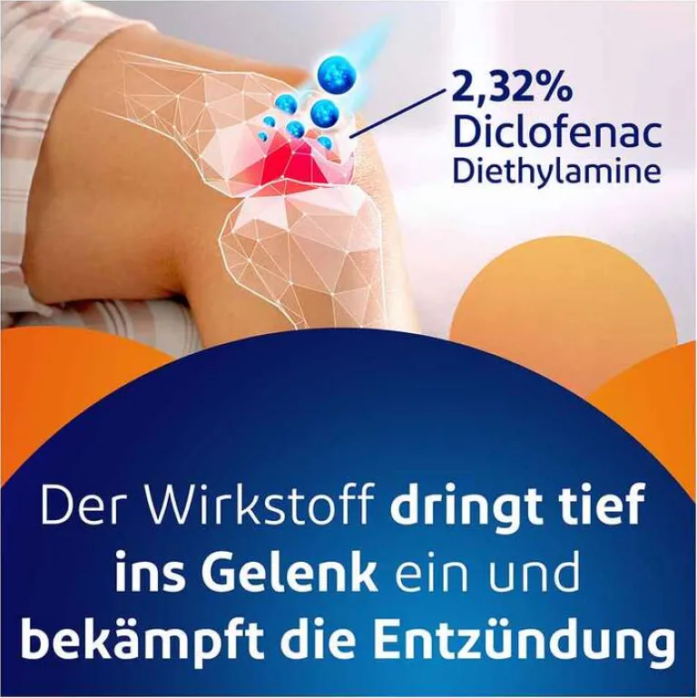 Best Voltaren Schmerzgel forte 23,2 mg/g Gel mit Diclofenac, 2x150 g