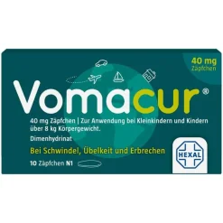 Vomacur ® 40 mg Zäpfchen, 10 St