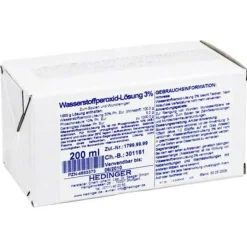 Online Hedinger Wasserstoffperoxid-Lösung 3% Standardzulassung, 200 ml
