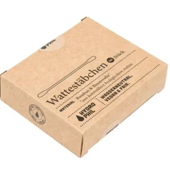 New Hydrophil Wattestäbchen aus Bambus & Bio-Baumwolle , 100 St