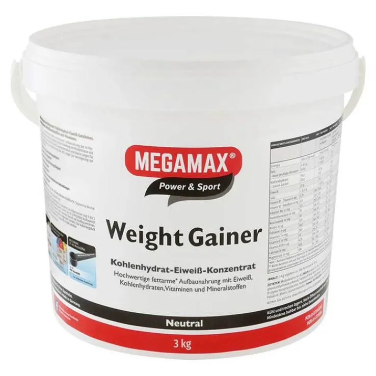 Weight Gainer Megamax Neutral Pulver, 3000 g