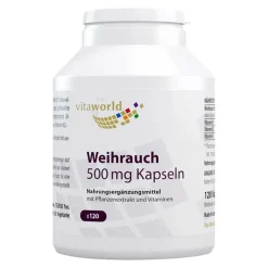 Best Vitaworld Weihrauch 500 mg Kapseln, 120 St