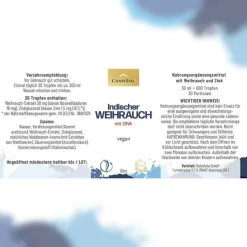 CannSol Weihrauch Mit Zink Tropfen zum Einnehmen, 30 ml