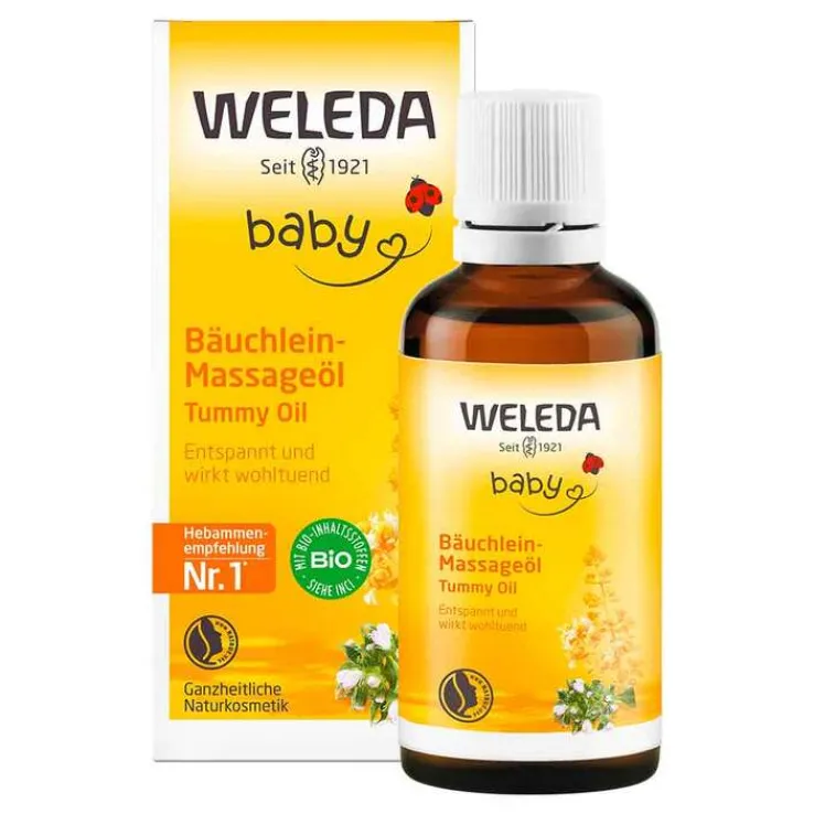 Weleda Baby Bäuchlein-Massageöl, 50 ml