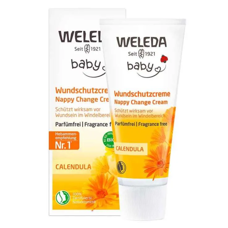 Weleda Calendula Wundschutzcreme parfümfrei, 75 ml