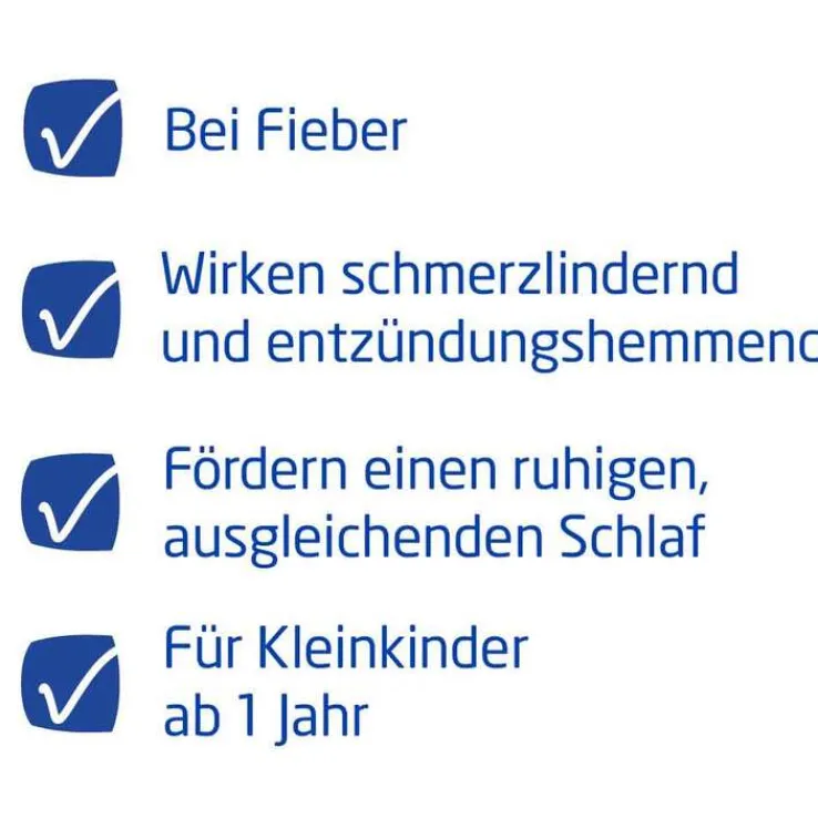 Weleda Fieber- und Zahnungszäpfchen, 10 St