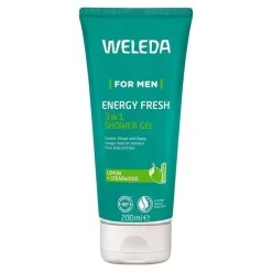 Clearance Weleda for Men Energy Fresh 3in1 Shower Gel, 200 ml