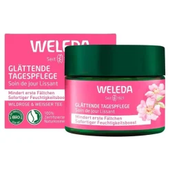 Outlet Weleda glättende Tagespflege Wildrose & weißer Tee, 40 ml