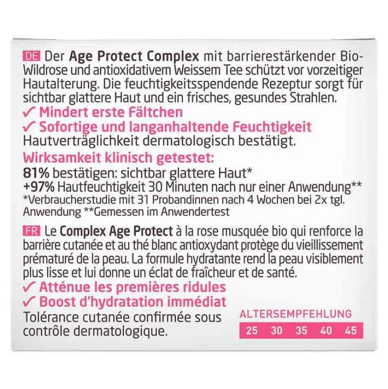 Outlet Weleda glättende Tagespflege Wildrose & weißer Tee, 40 ml