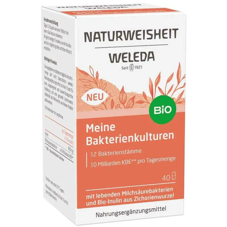 Weleda Naturweisheit Meine Bakterienkulturen Kapseln , 40 St