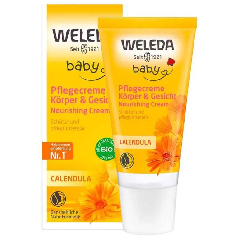 New Weleda Pflegecreme Körper & Gesicht, 30 ml