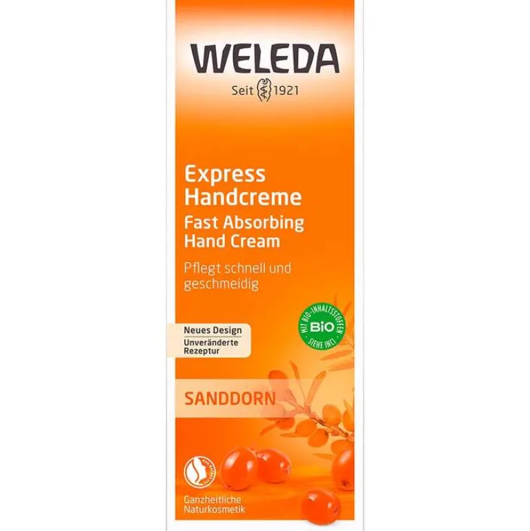 New Weleda Sanddorn Express Handcreme, 50 ml