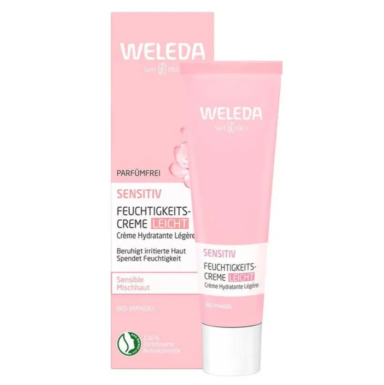 Outlet Sensitiv Feuchtigkeitscreme leicht Mandel, 30 ml Gesichtspflege