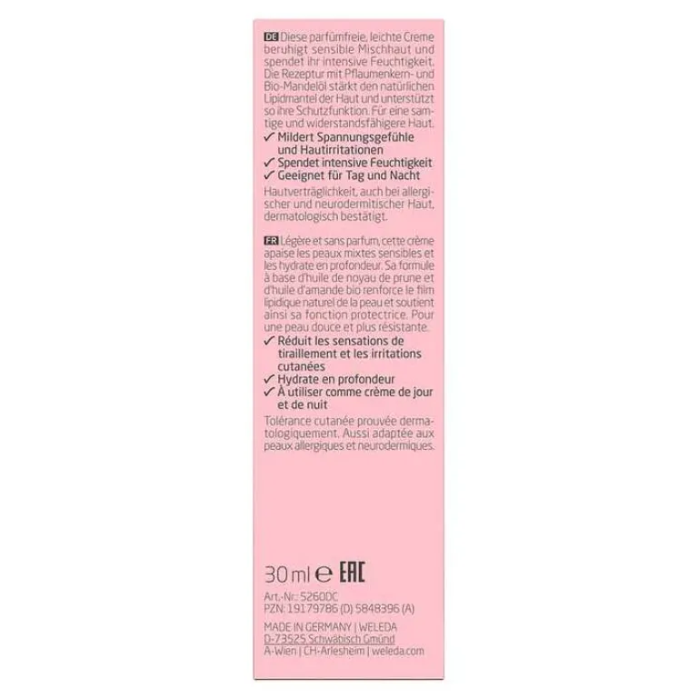 Outlet Sensitiv Feuchtigkeitscreme leicht Mandel, 30 ml Gesichtspflege