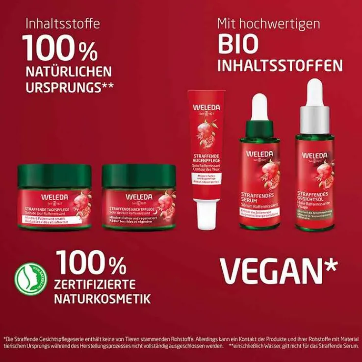 Weleda straffende Augenpflege Granatapfel & Maca, 12 ml