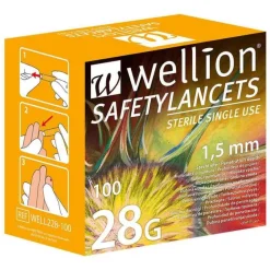 Outlet ® Safetylancets 28G, 100 St Lanzetten & Stechhilfen