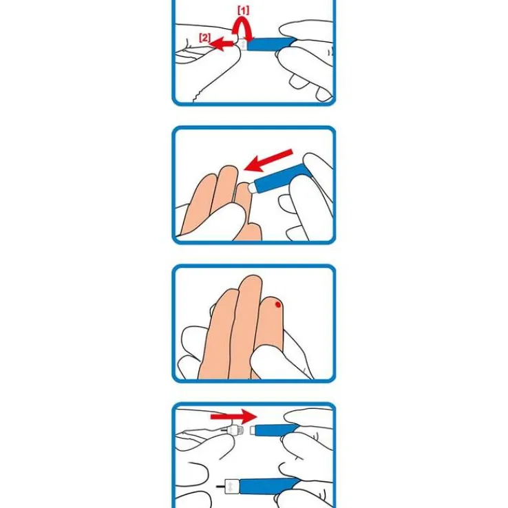 wellion® Safetylancets 23G , 100 St