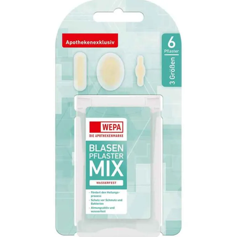 Best Wepa Blasenpflaster Mix 3 Größen, 6 St