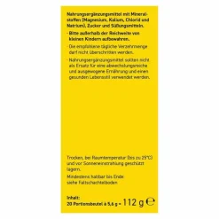 Online Wepa Elektrolyte Pulver Zitrone, 20X5.6 g Elektrolyte