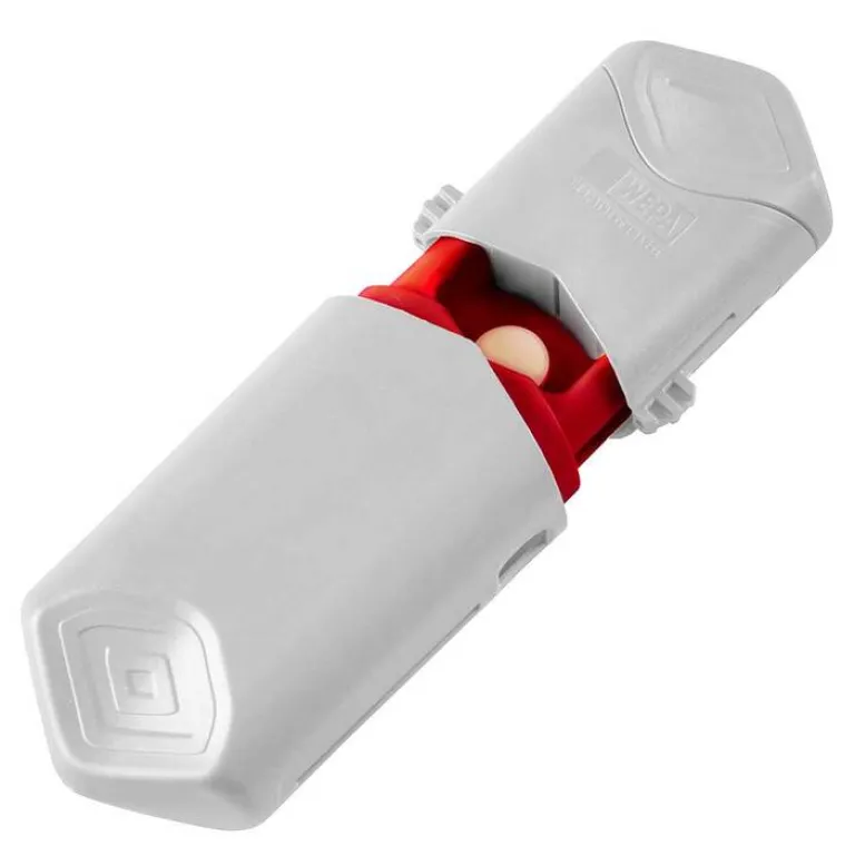 New Tablettenteiler farbig sortiert, 1 St Dosierer & Zerteiler