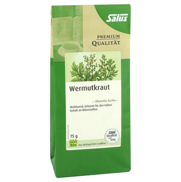Outlet Wermutkraut Tee Bio Absinthii herba , 75 g Bio Tee