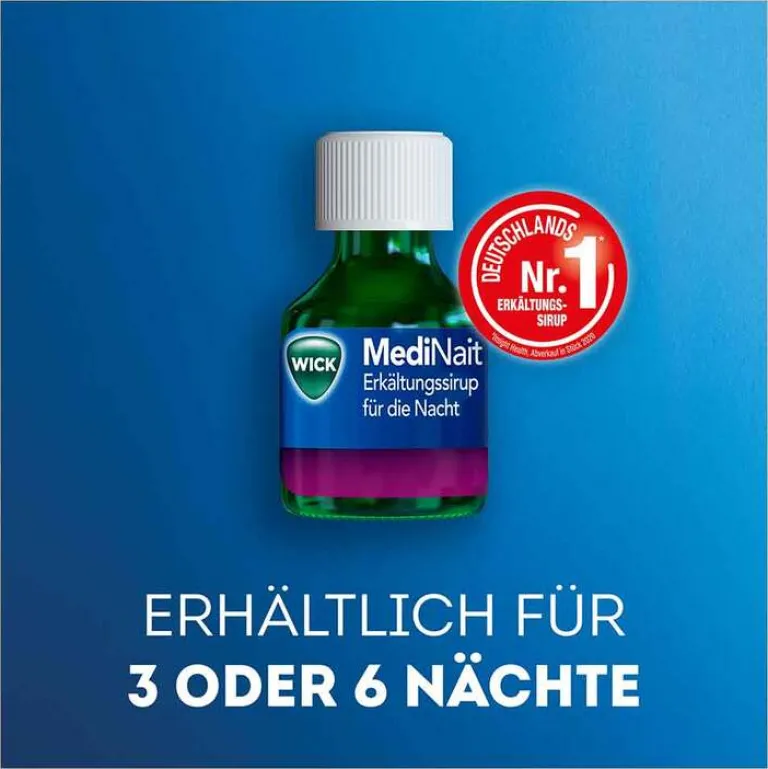 Discount Wick MediNait Erkältungssirup für die Nacht, 180 ml