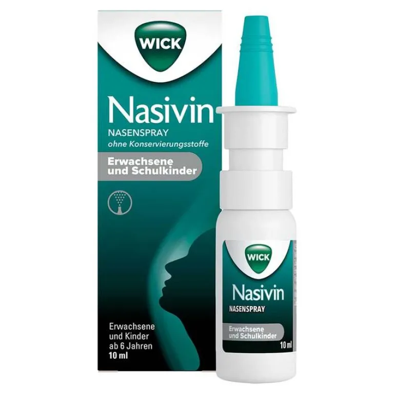 Online Nasivin Nasenspray oK Erwachsene / Schulkin.0,5 mg / ml, 10 ml Kinder Nasenspray Kinder|Schnupfen & Nasennebenhöhlen