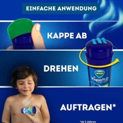 Hot Wick VapoRub Erkältungssalbe im Applikator, 35 g