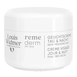 Discount LOUIS WIDMER Widmer Remederm dry Skin Gesichtscreme Tag & Nacht ohne Parfum, 50 ml